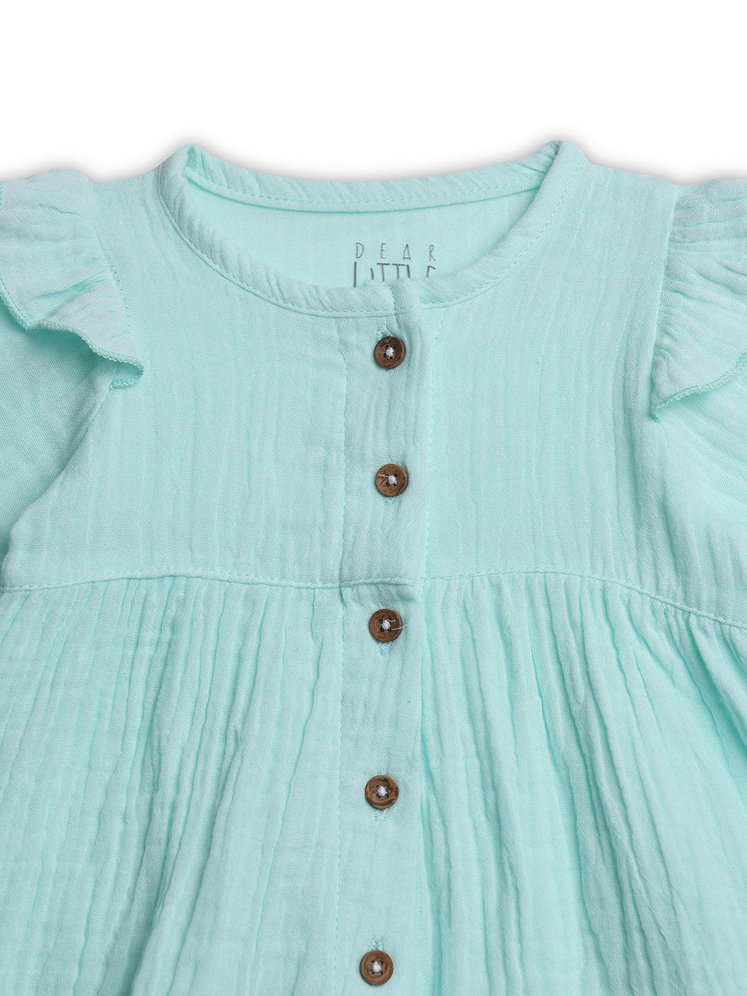 Muslin long sleeve frock 