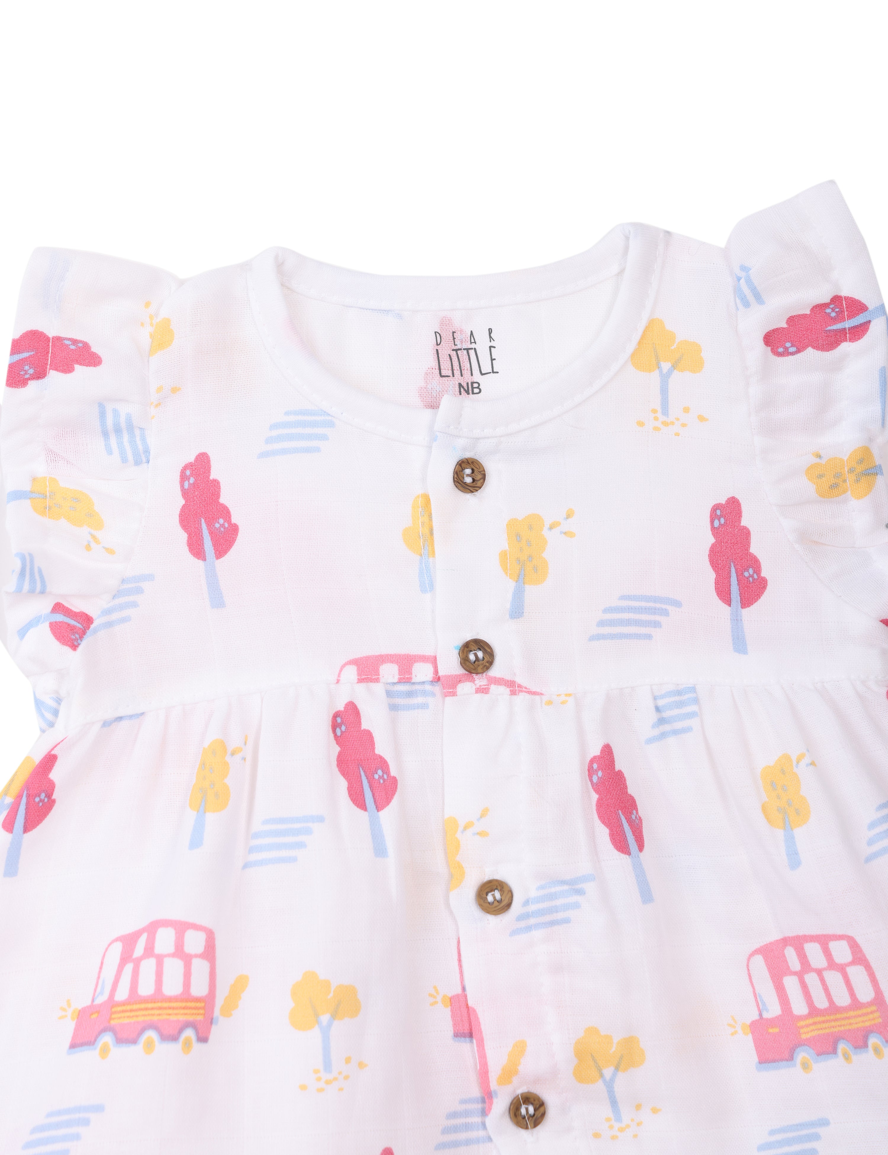 Ruffle Sleeve Baby Frock