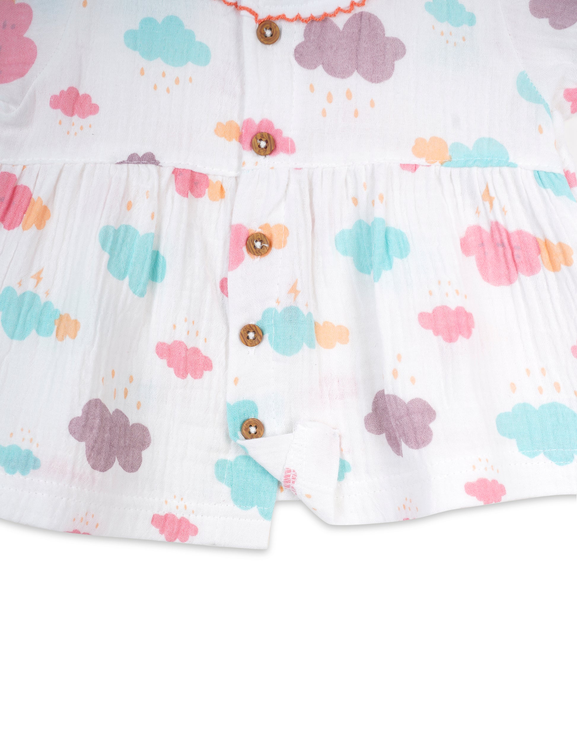 Muslin Baby Frock Little Nimbus