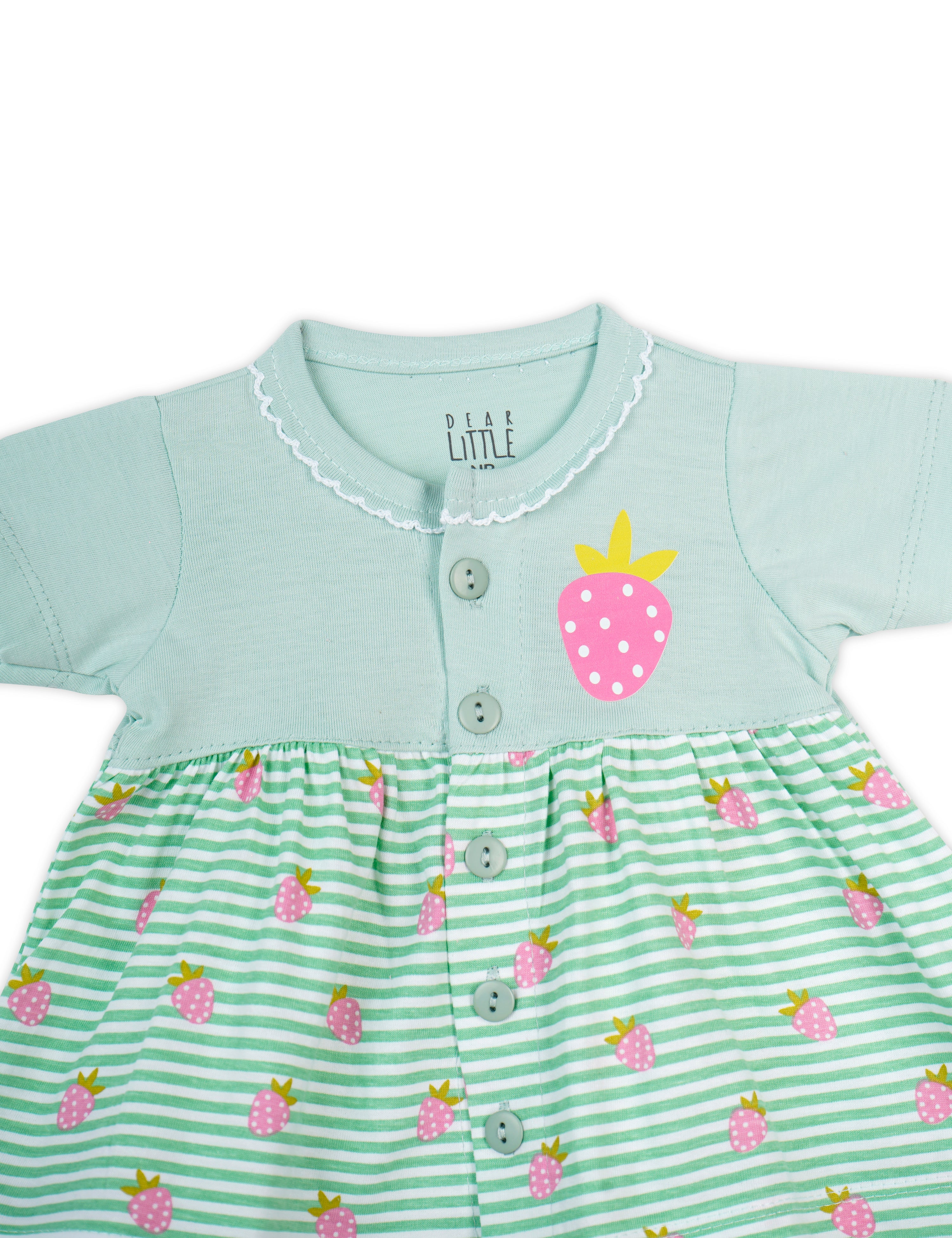 Strawberry Frock Green
