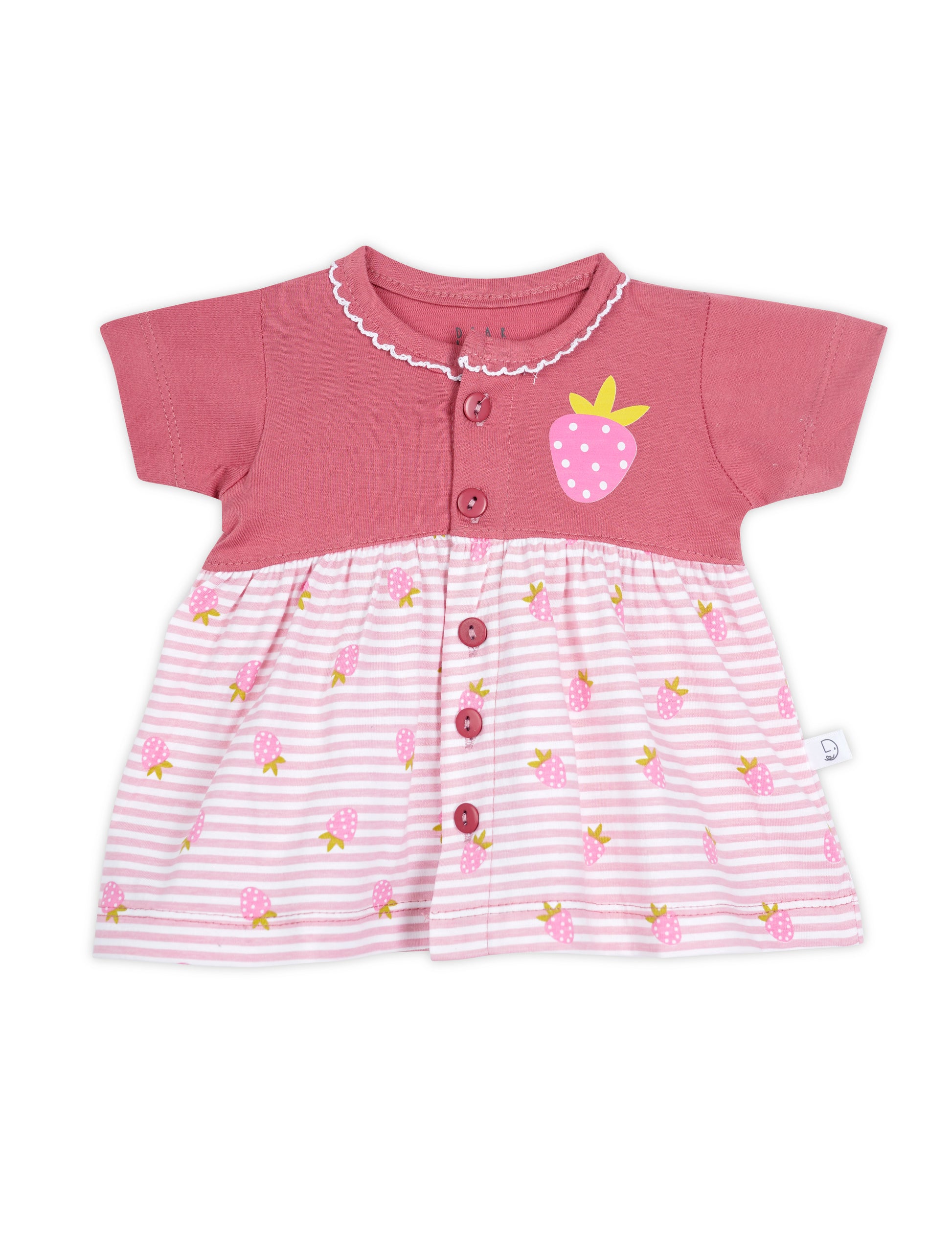 Strawberry Cotton Frock 