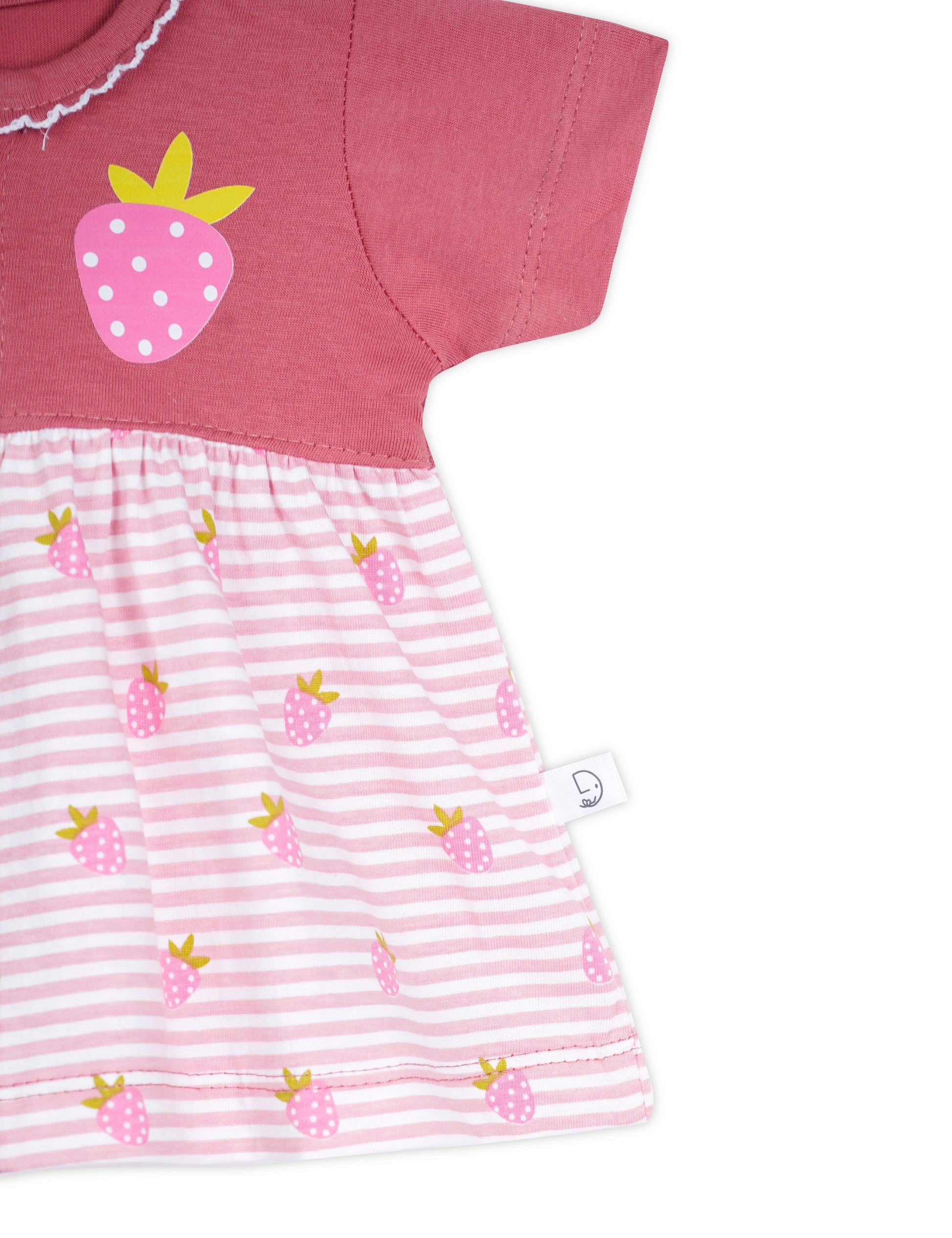 Newborn Strawberry Frock