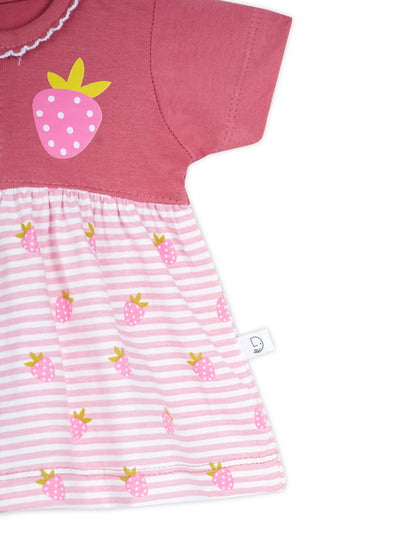 Newborn Strawberry Frock
