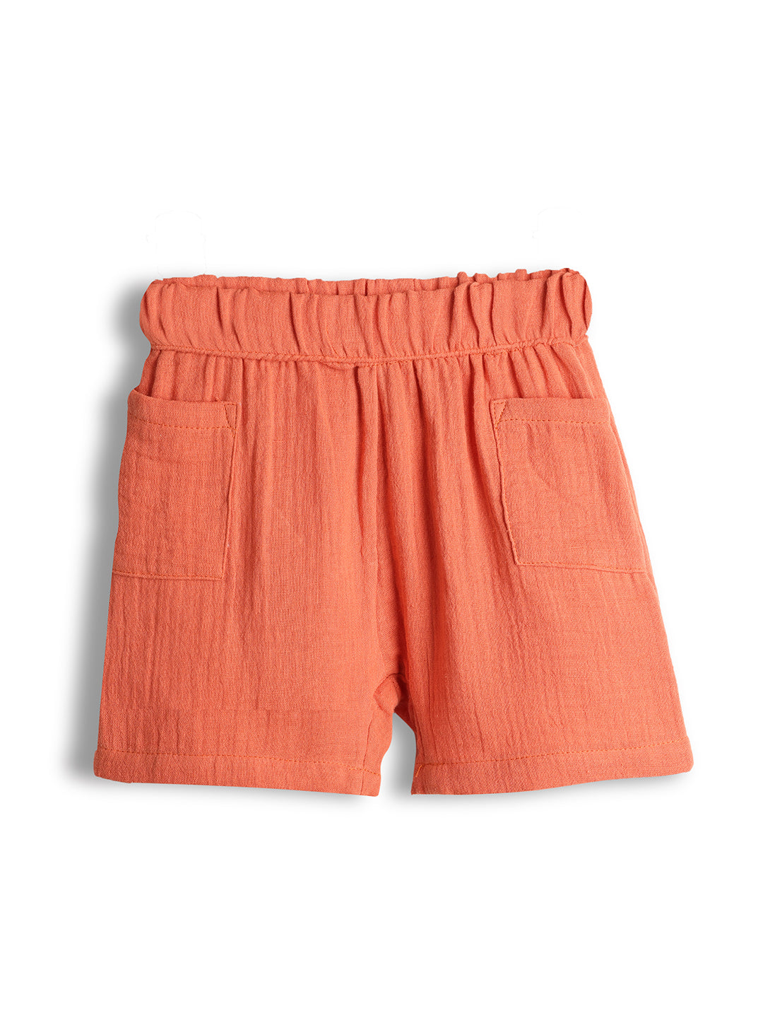 Orange Cotton Shirts for Baby Boy