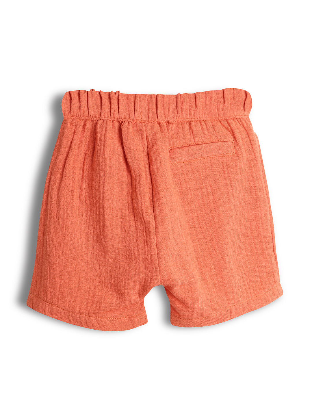 Baby Boy Orange Cotton Shirts